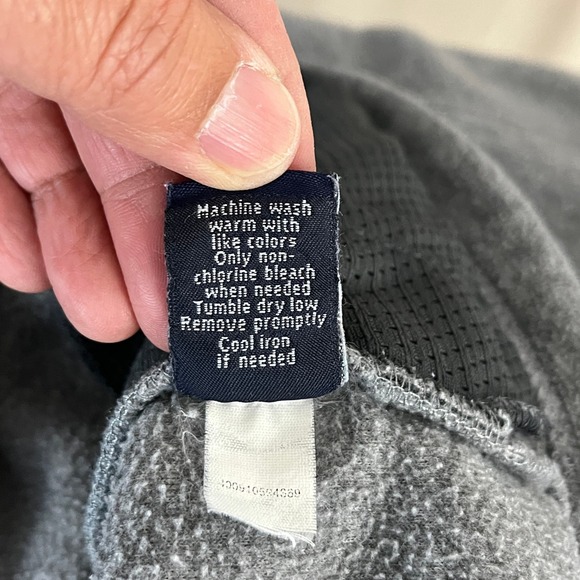 Mens Croft & Barrow Sz XXL Pullover Fleece 1/4 Zip Gray Outdoors Casual NormCore - Picture 10 of 10